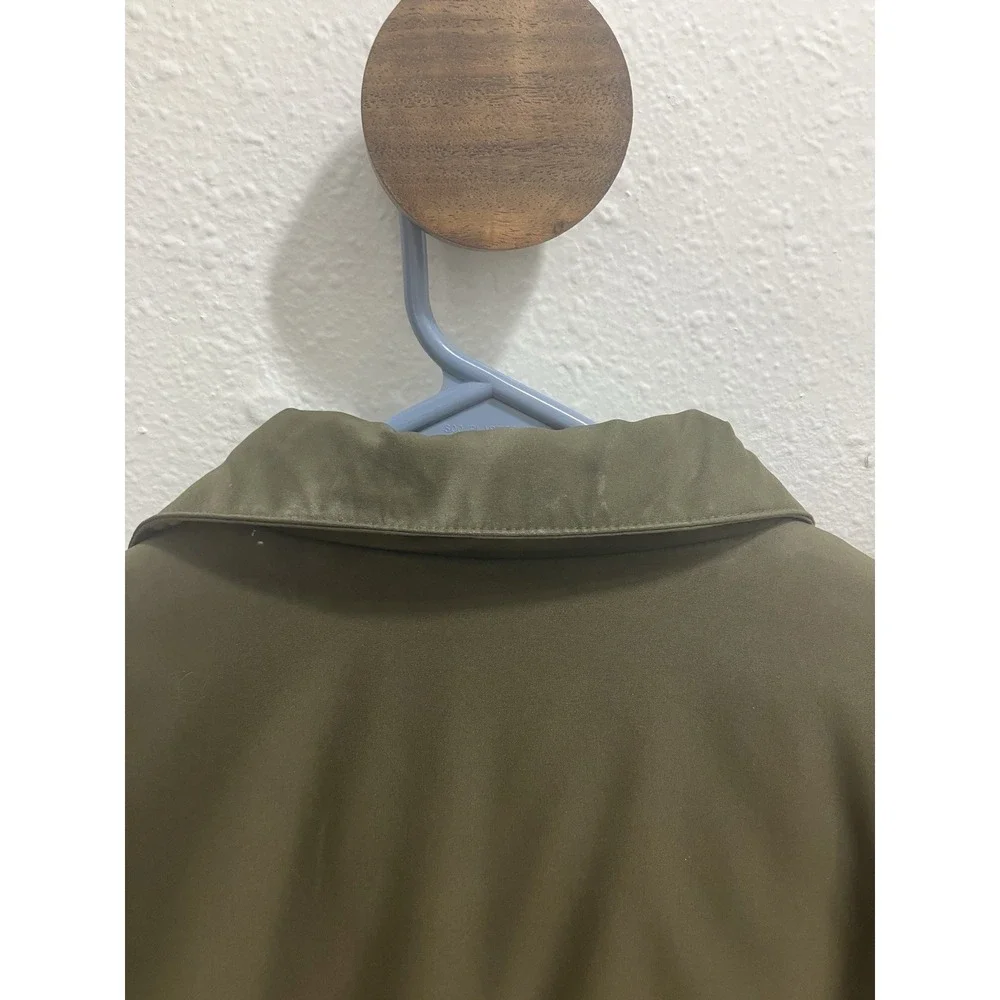 Mens‎ Weatherproof Garment Co. Water & Wind Resistant  Jacket Olive Green Large